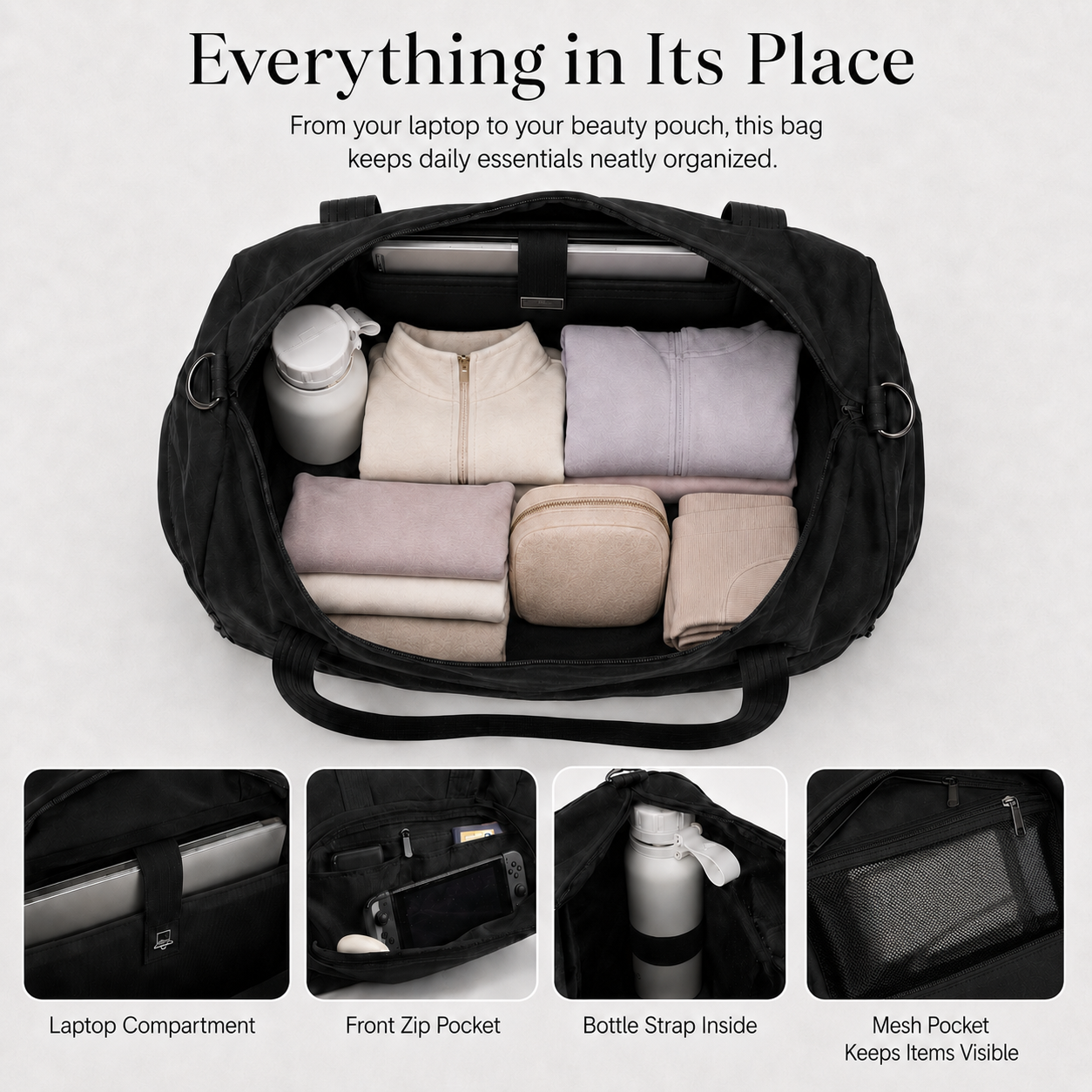 FlexCarry™ Duffel Bag for Women