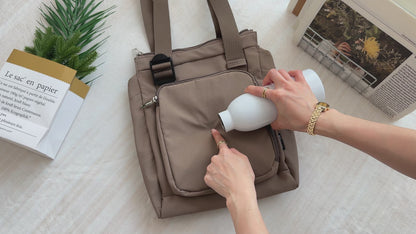 Multi-Functional Women's Fashion Tote (Solid Straps Edition)